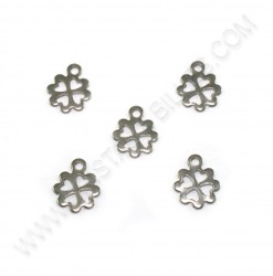 Breloque fleur 11x13mm,...