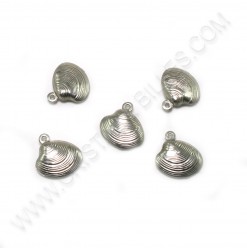 Charm scallop 13x14mm,...