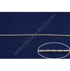 Chain snake 0.9mm, Silver