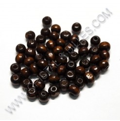 Wood dark brown, 8mm - Qty...