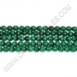 Malachite Grade A, 6mm -...