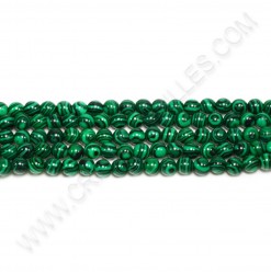 Malachite synthetic, 6mm -...