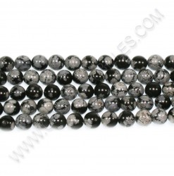 Snowflake Obsidian, 08mm -...