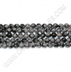Snowflake Obsidian, 06mm -...