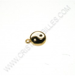 Charm "Tai Ji" 10mm, Inox...