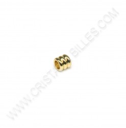 Bead 5mm, Inox Gold -...