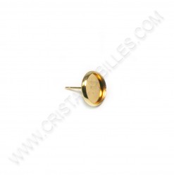 Earring setting 10mm, Inox...