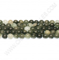 Quartz rutilated green, 8mm...