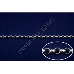 Chain Rolo 4.0mm, Silver