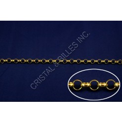 Chain Rolo 4.0mm, Gold