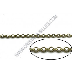 Chain Rolo 4.0mm, Antique...