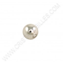 Beads 5mm hollow, Stainless...