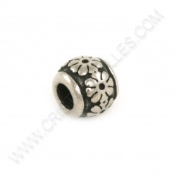 Beads 11x9.5mm, Stainless -...