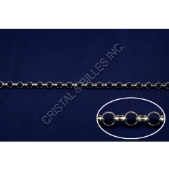 Chain Rolo 4.0mm, Nickel