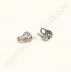 Bead tip 7.5x4mm, Stainless...