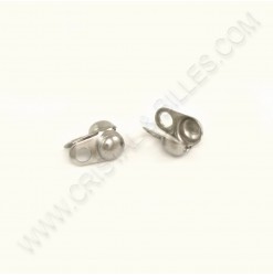 Cache noeud 6.5x3mm, Acier...