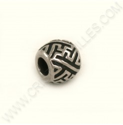 Beads 11x9.5mm, Stainless...