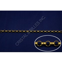 Chain Rolo 5.0mm, Gold