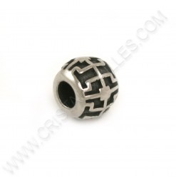 Beads 11.5x9.5mm, Stainless...