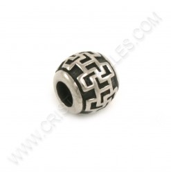 Beads 11.5x9.5mm, Stainless...