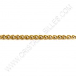 Twist ovale 2mm, Inox Or...