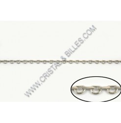 Chain oval offcenter 3x2mm,...