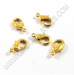 Clasp lobster 12mm, Gold