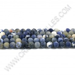 Sodalite mât Gr. B 08mm -...