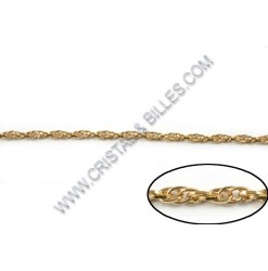 Chain twist 4mm, Or