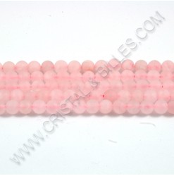 Quartz rose 08mm mât -...