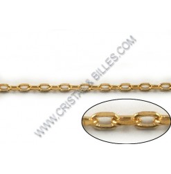 Chain oval flat 2x1.5mm,...