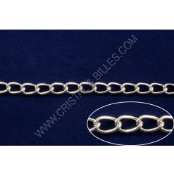 Chain oval twist 5x7mm,...