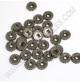 Spacer beads 8x2mm, Black...