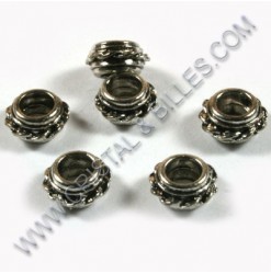 Metal bead barrel 8mm,...