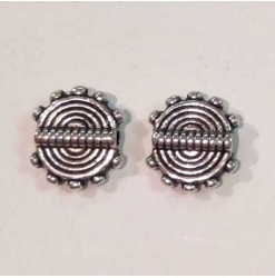 Bille metal 9.5mm, Argent...