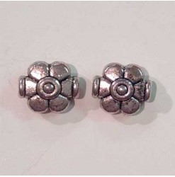 Metal bead 9x8mm, Antique...