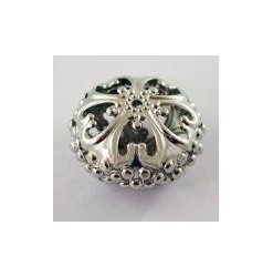 Metal bead filigree...