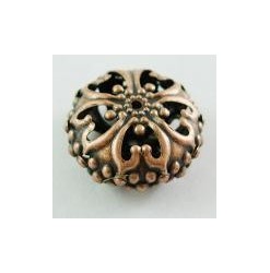 Metal bead filigree...