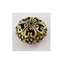 Metal bead filigree...