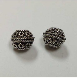 Metal bead filigree 9x8mm,...