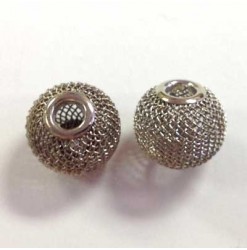 Bille métal mesh 16mm, Nickel