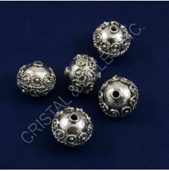 Metal bead 18x16mm, Antique...