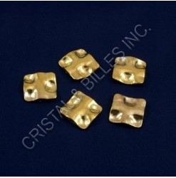 Bille metal 15x3mm, Or