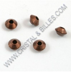 Bille metal "Bicone" 04mm,...