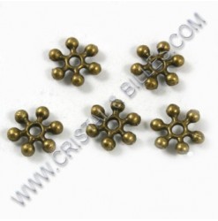 Metal bead daisy 08mm,...