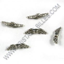 Metal bead wing 12x3mm,...