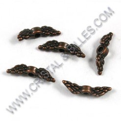 Metal bead wing 12x3mm,...