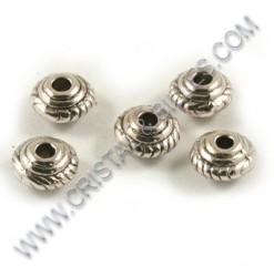 Metal bead 05x03mm, Antique...