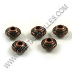 Metal bead 05x03mm, Antique...