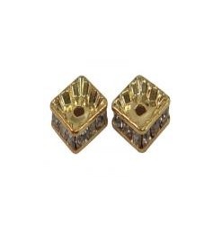 Rhinestone square 10mm